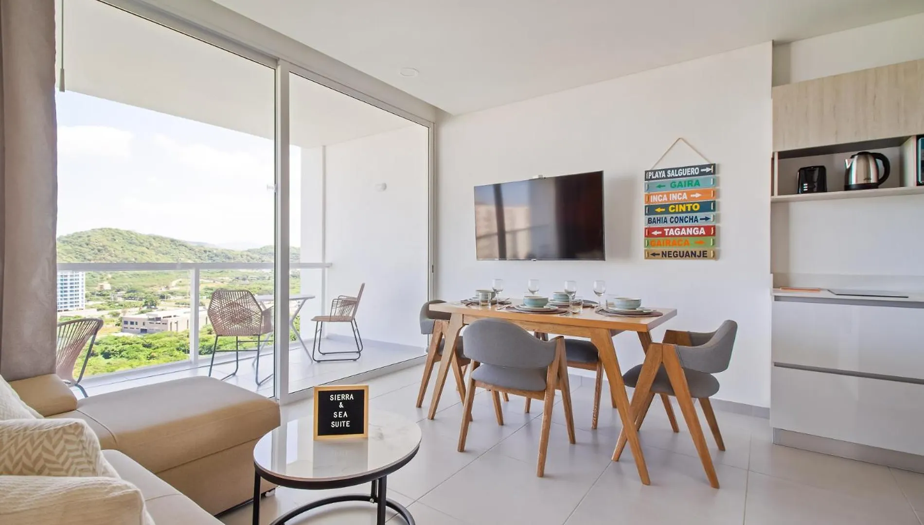 Apartment Sierra & Sea Suite - Penthouse Familiar Con Jacuzzi - Edificio Porto Horizonte Santa Marta